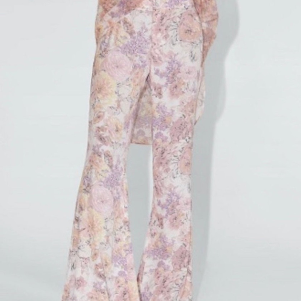 Zara Medium floral pants. - Picture 4 of 6